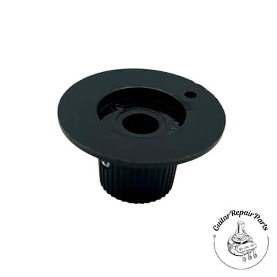 Fender Pure Vintage Skirted "Witch Hat" Amplifier Knob (1 pc) - Black/Silver image 2