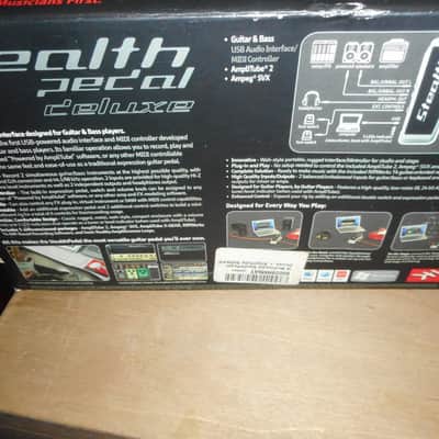 IK Multimedia Stealth Pedal DELUXE Usb Audio Interface, Controller Midi, Effects New in the box, Never opened image 4