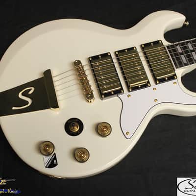 Schecter S-1 Custom III Electric, Seymour Duncan Pickups, Vintage White! image 1