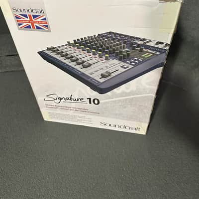 Soundcraft Signature 10 Compact 10-Channel Analog Mixer | Reverb