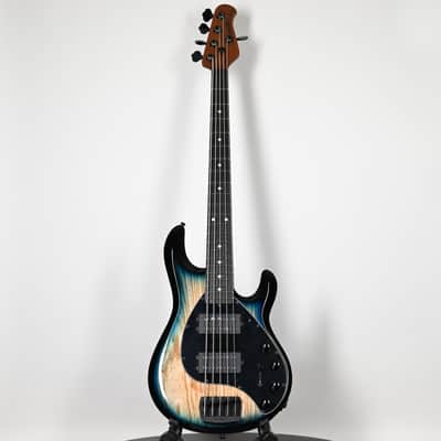 Ernie Ball Music Man StingRay Special 5 HH w/ Ebony Fretboard Bass Guitar- Mean Blue Burst 2026 (K10297) image 2