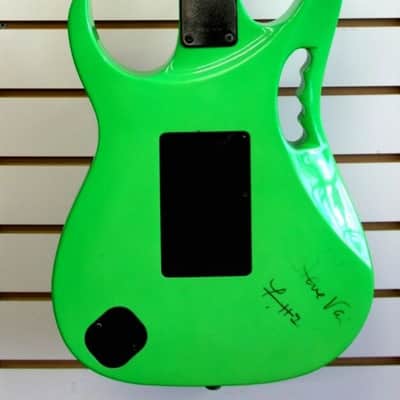 1987 JEM777LNG Steve Vai Electric Guitar Loch Ness Green w/ Case JEM image 3