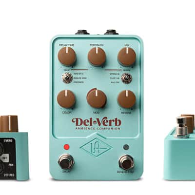 Universal Audio DEL-VERB Ambience Companion Reverb and Delay Pedal image 4