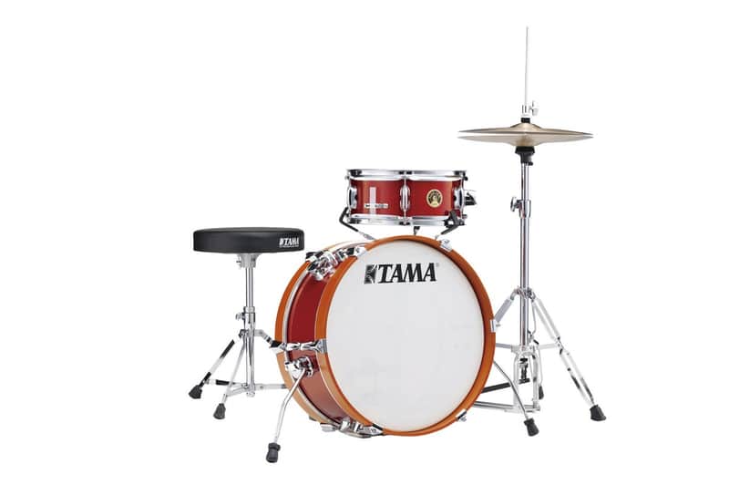 Tama LJK28S-CPM Club-Jam Mini Shell Kit 2 pcs - Candy Apple Mist/Chrome HW image 1