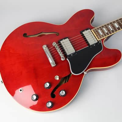 2007 Gibson ES-335 Cherry Red Finish Block Inlays Electric Guitar w/OHSC image 12