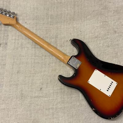 Vintage Harmony H80T Sunburst Strat image 9