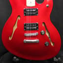 Squier Affinity Starcaster Hollowbody Electric Guitar Candy Apple Red 7lbs 10oz