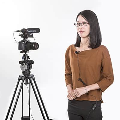 Movo LVM-XLR1 Self-Powered XLR Omnidirectional Lavalier Microphone for Mixers, Recorders, Camcorders image 4