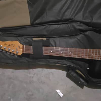 Godin SD-22 2010's - Gorgeous Purple Wavy Top image 2