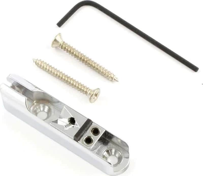 SB-5500 ABM Single String Guitar Bridge<br>Chrome image 1