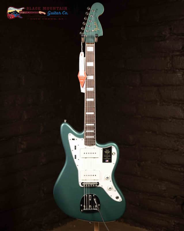 Fender American Vintage II 1966 Jazzmaster Electric Guitar - Sherwood Green Metallic image 1