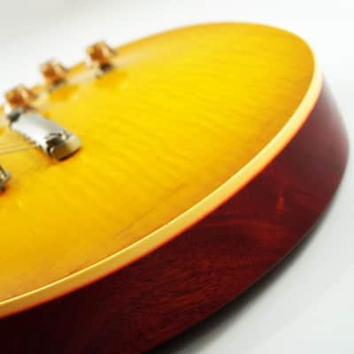 Gibson USED ​​1958 Les Paul Reissue Lightly Figured VOS Hand Selected 2013 Version Faded Lemon Burst [SN. 83926] image 11