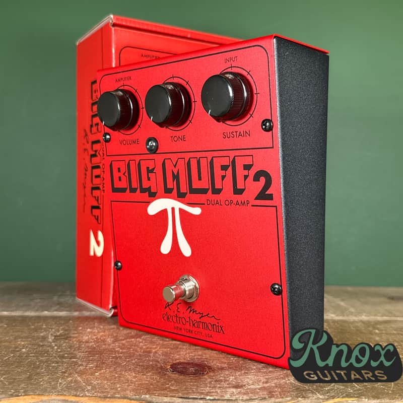 Electro-Harmonix / JHS Big Muff 2 Dual Op-Amp Fuzz 2025 - Red image 1