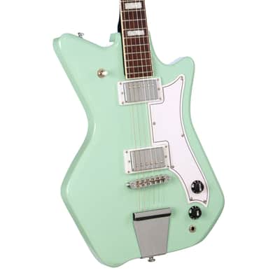 Airline Guitars Jetsons Jr 2P Seafoam Green image 2