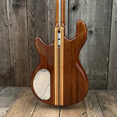 Kramer DMZ 4001 1979ish - Natural Aluminum Neck Bass image 4
