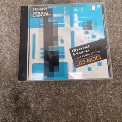 Roland Grand Piano ROM card SL-JD80-06 - High-Quality Sound, Easy Installation - Excellent w/ Original case