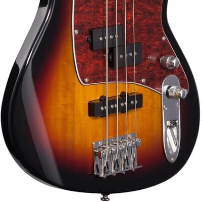 Ibanez Ibanez TMB100 Bass Guitar - Tri-Fade Burst image 4
