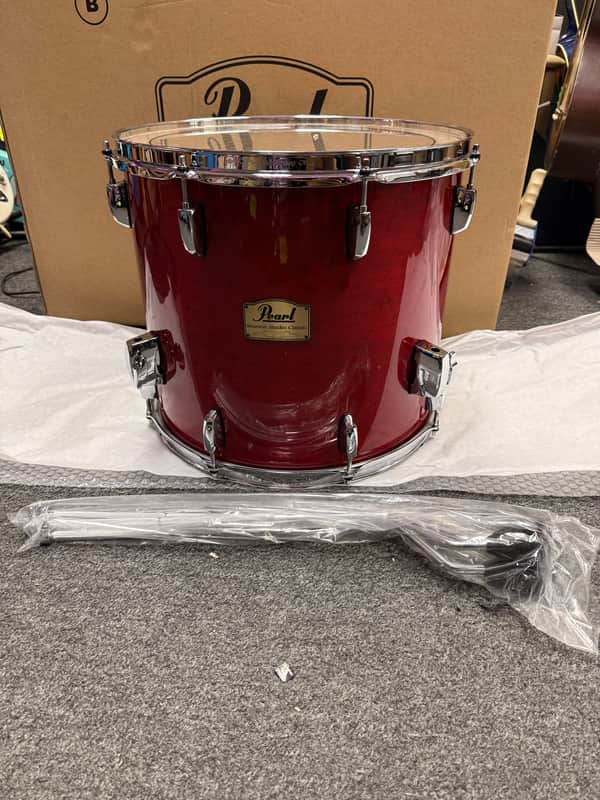 Pearl Session Studio Classic 16" x 14" Floor Tom Sequoia Red #110 - Brand New image 1