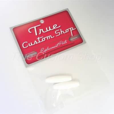 True Custom Shop® White Tremolo Arm Tips for Fender Stratocaster Strat 2pk image 3