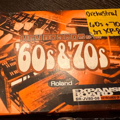 Roland SR-JV80-08 Keyboards Of The '60s & '70s Expansion Board 1990s - Green