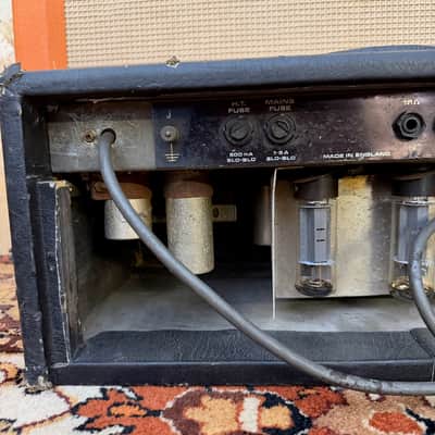 Vintage 1960s Selmer Treble N Bass 50 MKIII MK3 Valve Guitar Amplifier Players image 10
