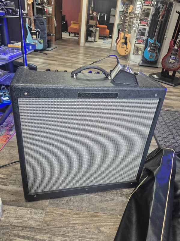 Fender Hot Rod DeVille 3-Channel 60-Watt 4x10" Guitar Combo 1996 - 2001 - Black image 1