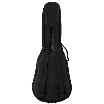 Luna Vintage Mahogany Tenor ukulele NEW Black Satin w/ Gig Bag image 3