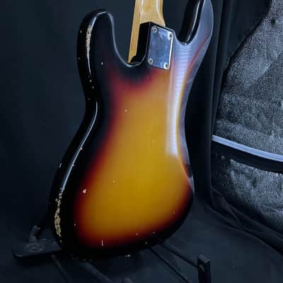 Fender Custom Shop Limited Edition '59 Precision Bass Relic Sunburst w/ OHSC image 8