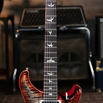 PRS Studio 22 10-Top Electric Guitar - Charcoal Cherry Burst with Hardshell Case - Demo image 4