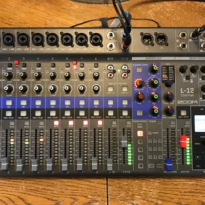 Used Zoom LiveTrak L-12 Digital Mixer/Recorder image 3