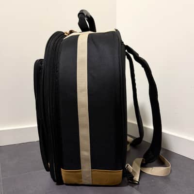 Tama SLP Black Brass 6.5x14 with Powerpad Designer Snare Bag image 5