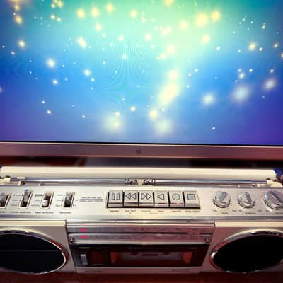 SHARP GF-7 🔥RARE🔥 Vintage Stereo Cassette Boombox image 3