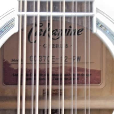 2025 Takamine GD37CE 12-String Dreadnought Acoustic-Electric Guitar! Pearl White! VERY NICE!!! image 10
