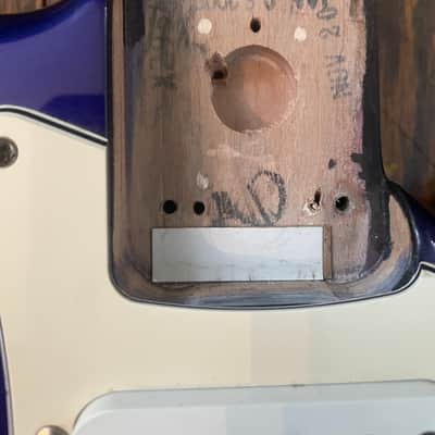 Fender Stratocaster Body Custom Shop Texas Special Pickups 2000 - Mystic Blue by image 7