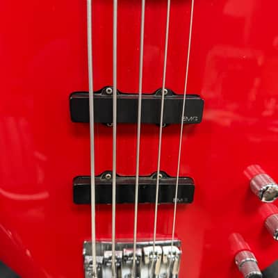 Vintage Modulus Quantum V 5-String Active Electric Bass Guitar Carbon Fiber Neck with Original Case 1989 image 9