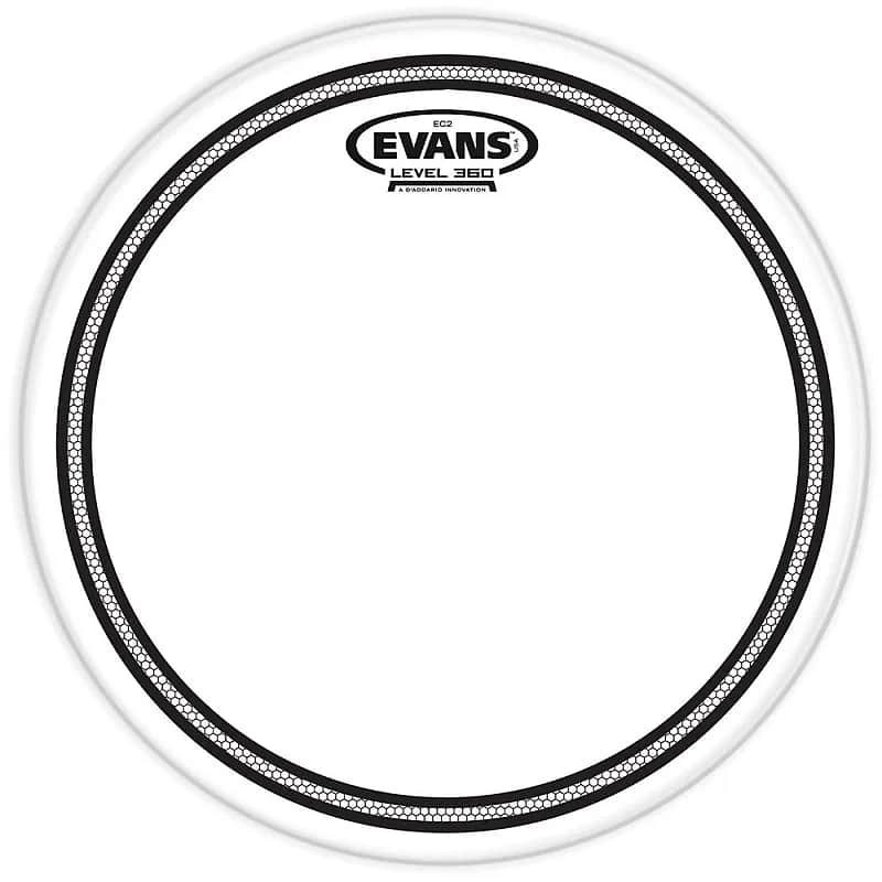 Evans TT08ECR EC Resonant Drum Head - 8" image 1