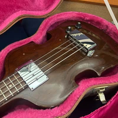 Vintage Gibson EB-1 Electric Bass 1969 Walnut HSC image 3