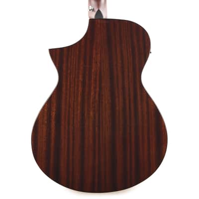 Ibanez AEWC16QATLH AEWC Acoustic-Electric Guitar Transparent Blue Sunburst High Gloss image 3