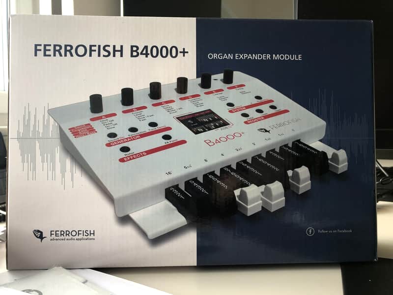 Ferrofish B4000+ Organ Expander Midi Module 2020 inkl. Fußschalter - neueste Firmware image 1