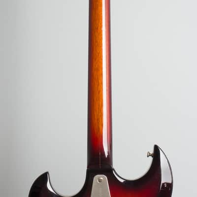 Hagstrom  H-8 8-String Bass Solid Body Electric Bass Guitar (1968), ser. #748005, black hard shell case. image 9