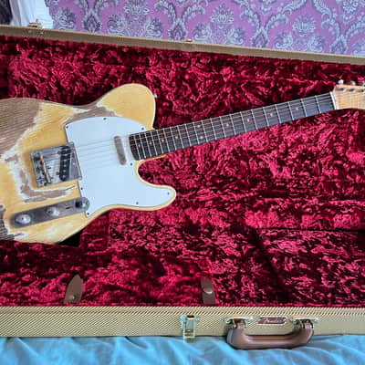 Oswald Guitars Custom OT - hollow body 2021 - closed thinline - Vintage blonde image 1