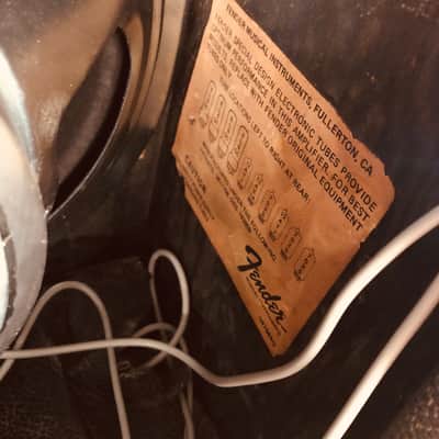 Fender Twin Reverb Silver Face 1974 Vintage Guitar Tube Combo Amp image 10