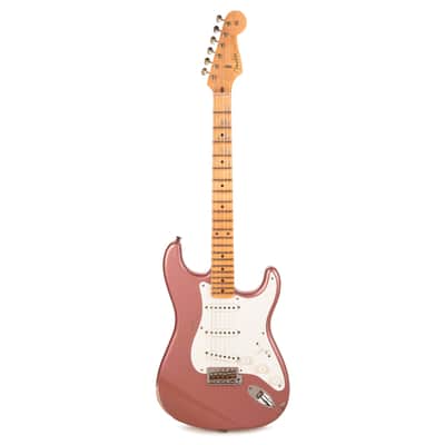 Fender Custom Shop Special Edition 1958 Compound Radius Stratocaster Relic Aged Burgundy Mist Metallic (Serial #CZ590224) image 3