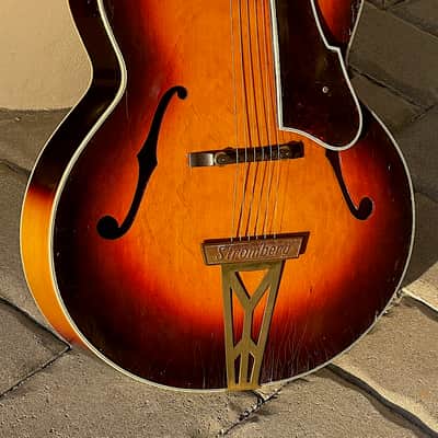 Stromberg G-3 Cutaway 1950 - crazy rare Cutaway G-3 is only the 6th known & final one ever produced by Elmer Stromberg. NOW Blowout Priced ! image 1