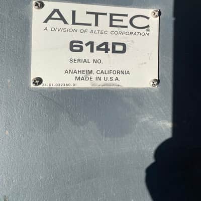 Altec Lansing 614D 1970's - 601-8D image 7