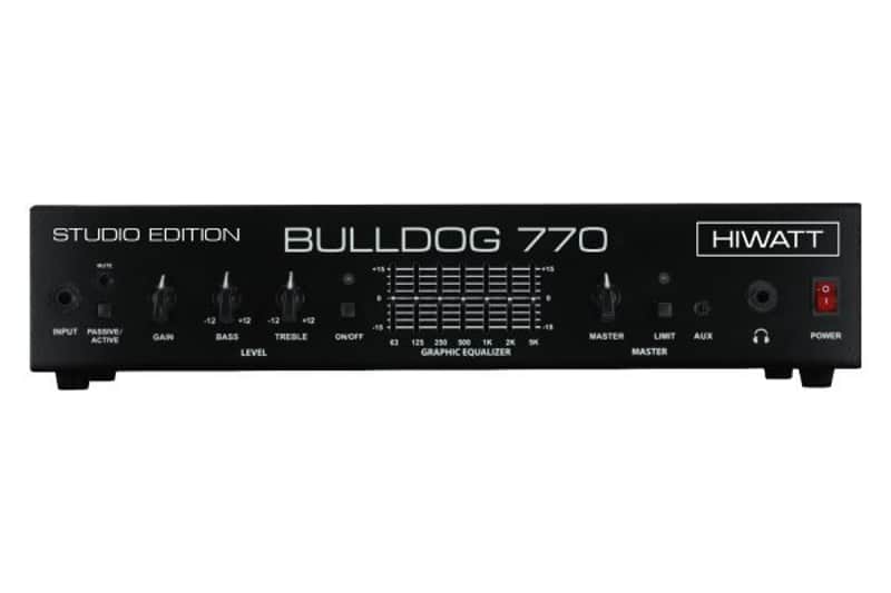 Hiwatt Bulldog 770 Studio - 770W Bass Amplifier image 1