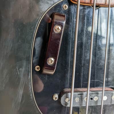 Fender Musicmaster Bass - 1978 - black image 8