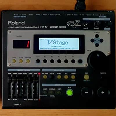 Roland TD-12 TD-20 TD-20X Replacement LCD Screen Display complete with WHITE BACKLIGHT, TD12 TD20 TD20X image 3
