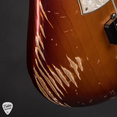 Novo Ivorus Bass Fretless - Mayan Burst #26122 image 15