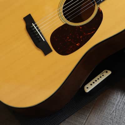 2019 Martin D-18 w/ LR Baggs Pickup Dreadnought Acoustic Guitar Natural + OHSC image 6